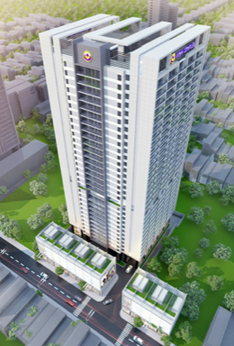 Tòa nhà dịch vụ, thương mại, căn hộ và nhà ở - 126 Nguyễn Sỹ Sách